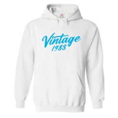 Vintage 1983 Unisex Kids & Adult Pullover Hoodie									